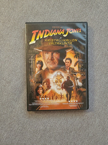 Indiana Jones ja Kristallikallion valtakunta DVD