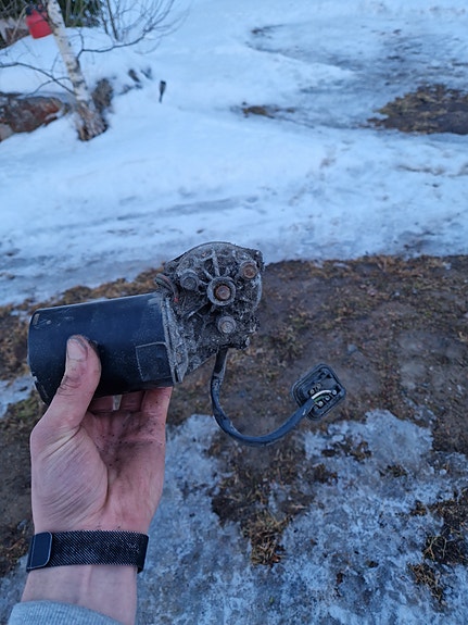 W123 pyyhkijä moottori