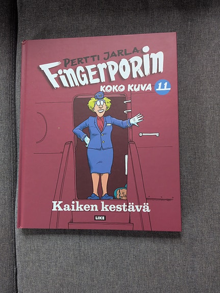Fingerporin koko kuva 11 sarjakuvakirjakirja: Kaiken kestävä