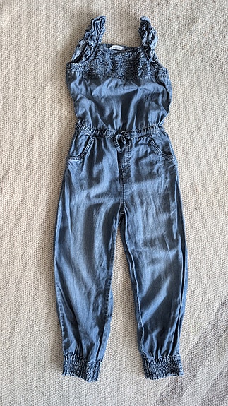 Lindex haalari tytöille koko 110 -116 sininen