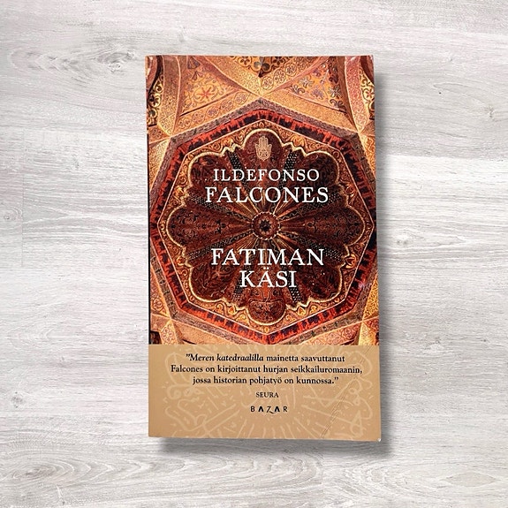 Fatiman käsi Ildefonso Falcones historiallinen romaani Andalusia
