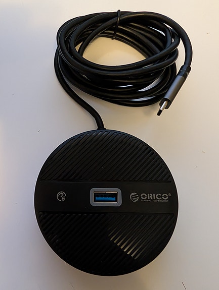 USB-hubi USB-C/3xUSB-A 3.0+Audio