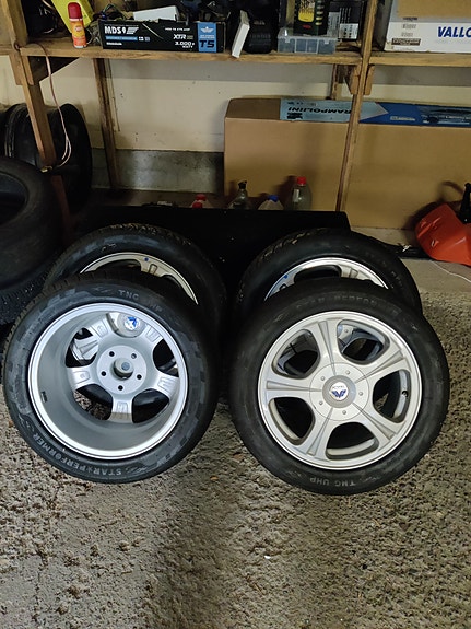 Uudet 5x108 vanteet