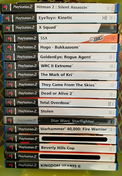 Playstation 2 pelejä