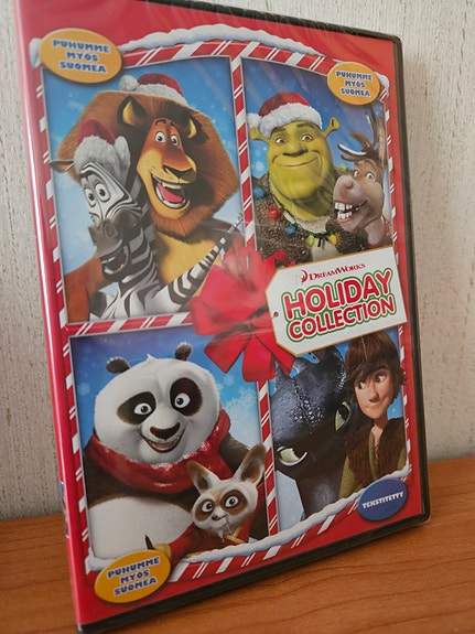 DreamWorks Holiday Collection DVD, avaamaton
