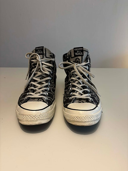 Converse Woolrich, korkeavartiset tennarit