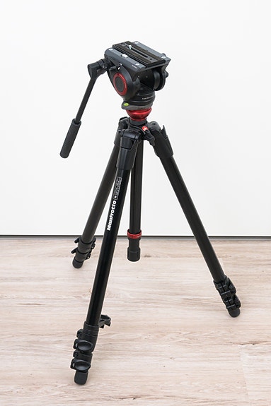 Manfrotto 755XB jalusta + MVH500AH videopää