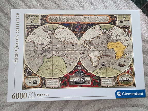Clementoni puzzle 6000 palan palapeli