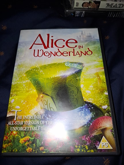 Alice in Wonderland DVD-elokuva