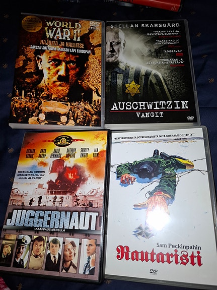 DVD-elokuvat 5 kpl sota-aiheiset