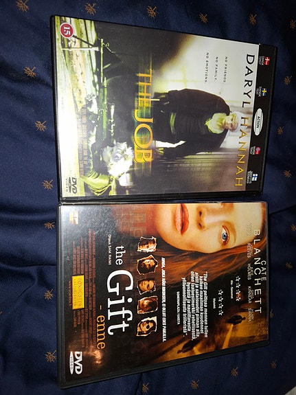 DVD-elokuvat The Job ja The Gift
