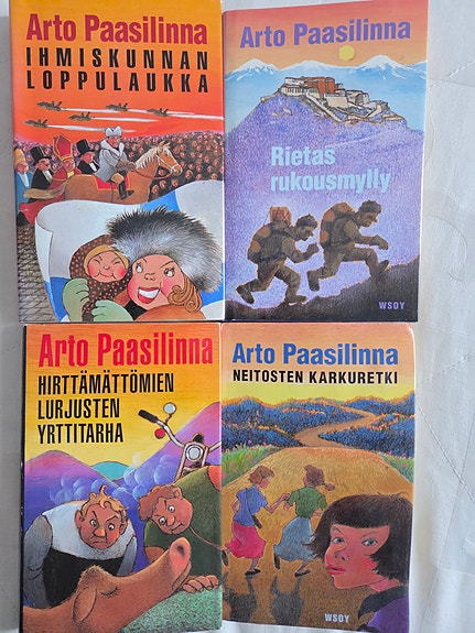 Arto Paasilinnan kirjoja