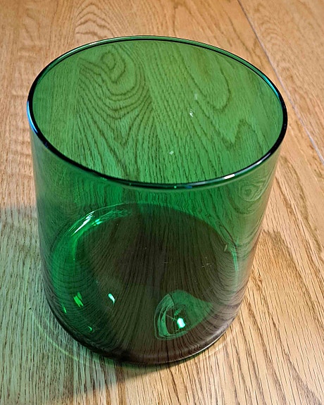 Nuutajärvi Purtilo vihreä lasiastia