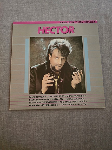 Hector Kaksi levyä yhden hinnalla vinyylilevy