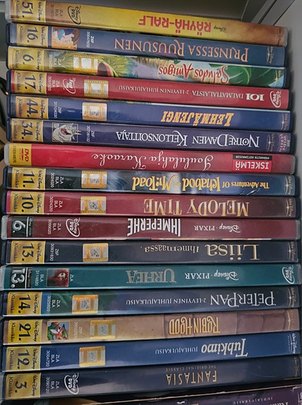 Disney elokuvia