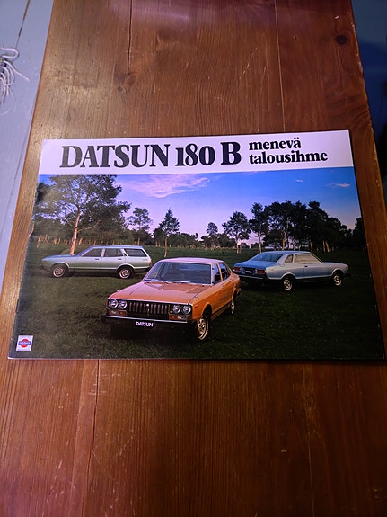 Datsun 180 B myyntiesite 1979