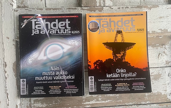 Tähdet ja avaruus lehdet 2 kpl