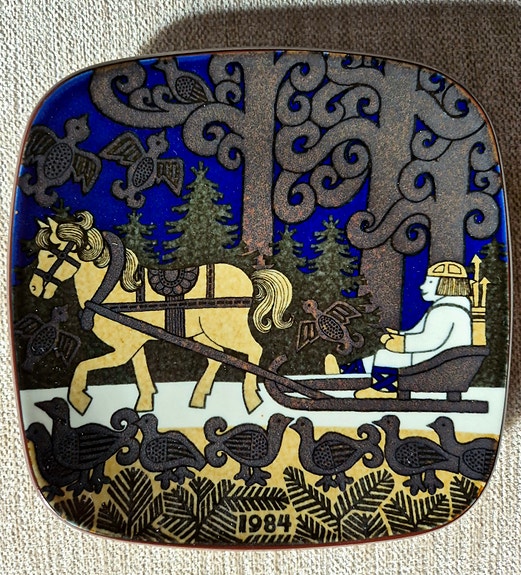 Arabia Kalevala vuosilautanen 1984