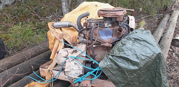Fiat 128 moottori ja vaihteisto