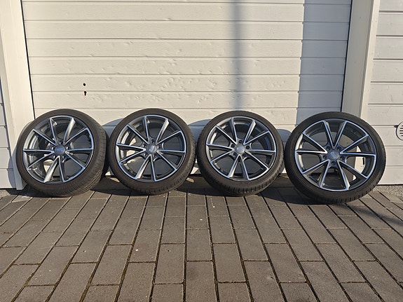 18" MAM A5 aluvanteet Goodyearin kesärenkailla