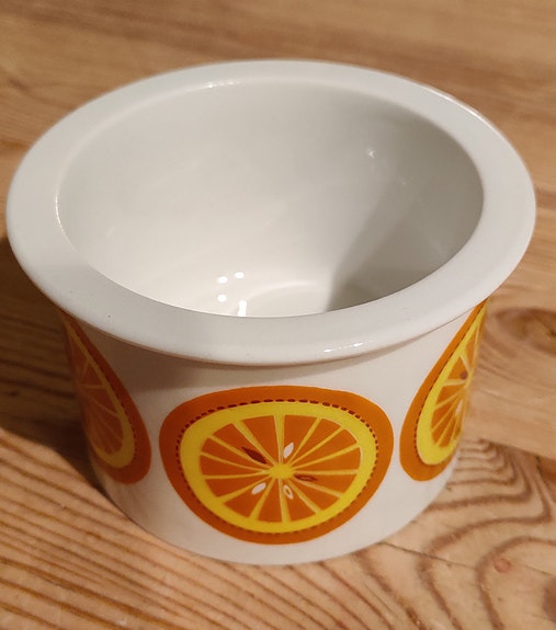 Arabia pomona appelsiini purkki