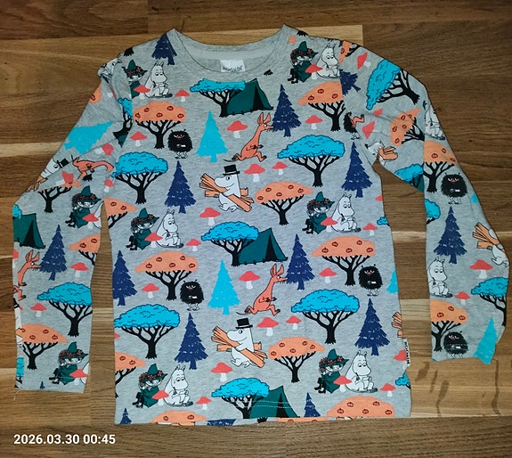 Muumi lasten paita 122