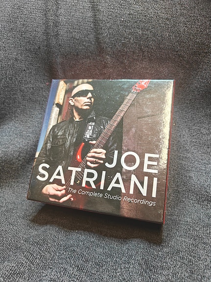 Joe Satriani The Complete Studio Recordings CD-boxi