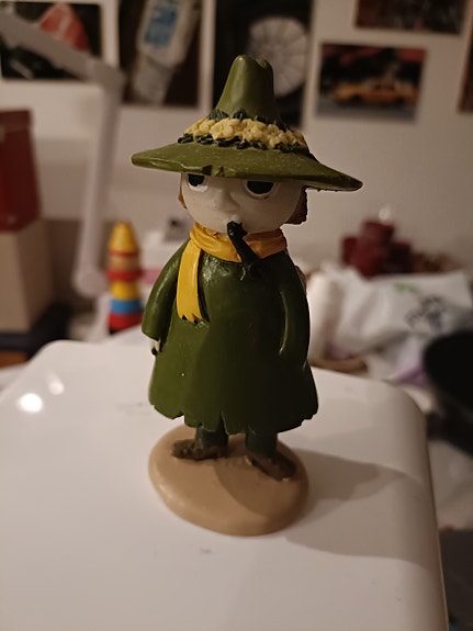 Muumi Nuuskamuikkunen-hahmo keräilyfiguuri