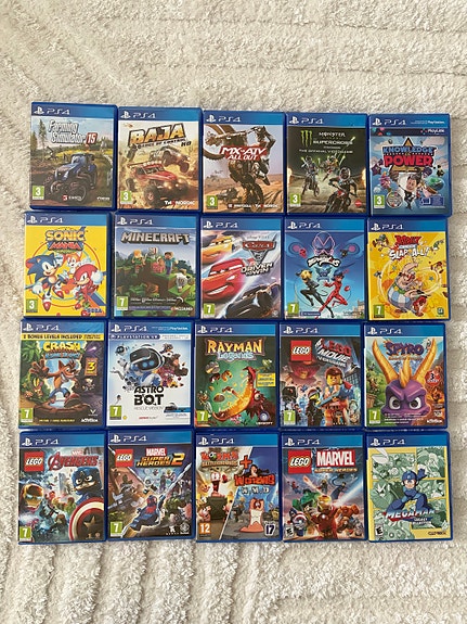 PS4 pelejä lapsille