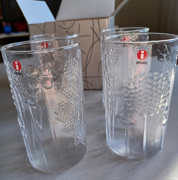 Uusi juomalasi juomalasit Flora Iittala