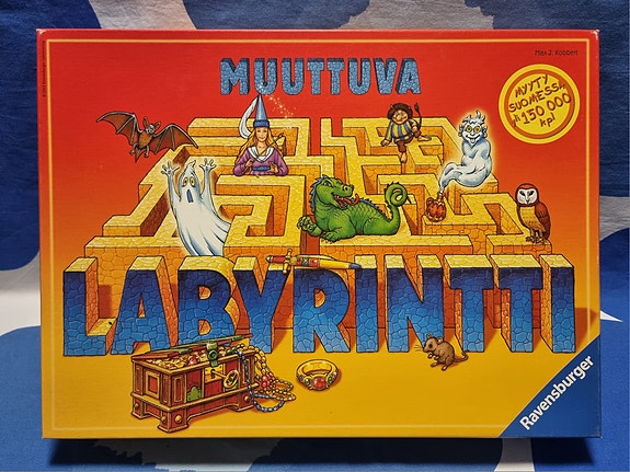 MUUTTUVA LABYRINTTI lautapeli