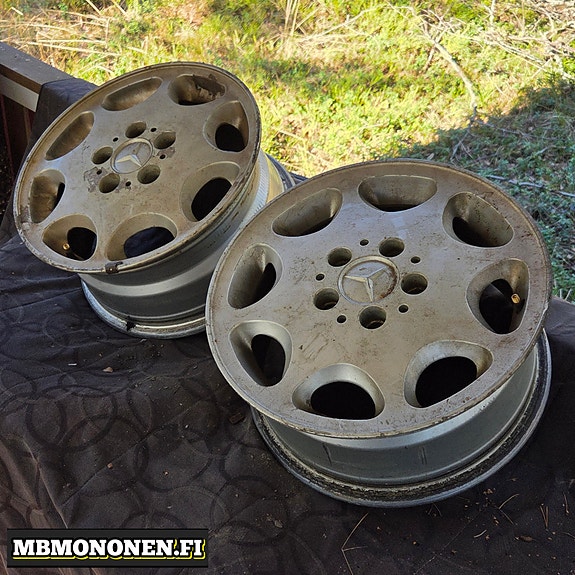 MB 5x112 15" ja 16" 8-Reikä aluvanteita eri mitoilla.