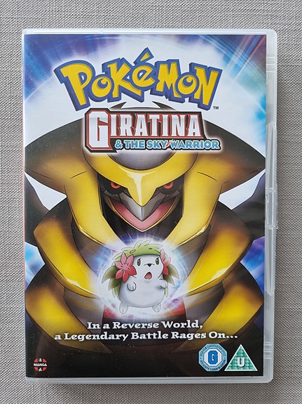 DVD Pokemon Giratina & The Sky warrior