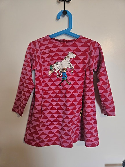 Peppi Pitkätossu mekko 98