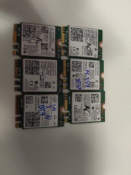 Intel Wireless-AC wifi 5 m.2 ngff kortti