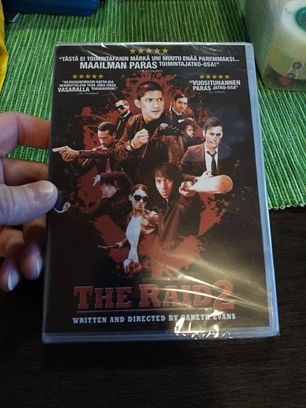 The Raid 2 DVD-elokuva