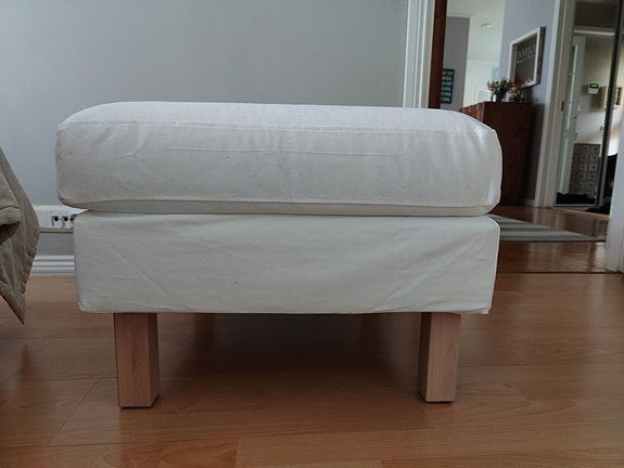 Saltsjöbaden/Ikea valkoinen rahi