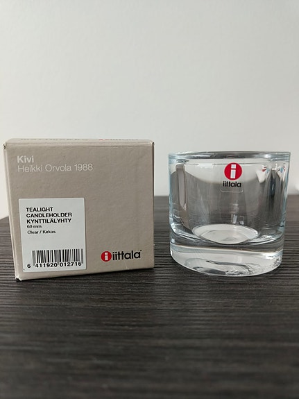 Iittala kivi kynttilälyhty