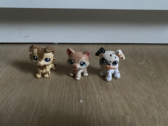 Littlest Pet Shop eläinfiguurit koirat