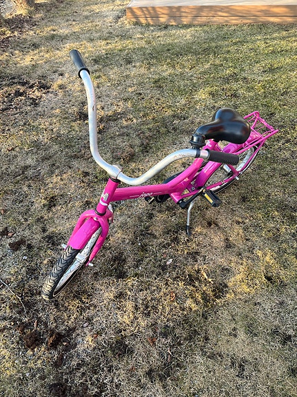Jopo lastenpyörä 16" pinkki