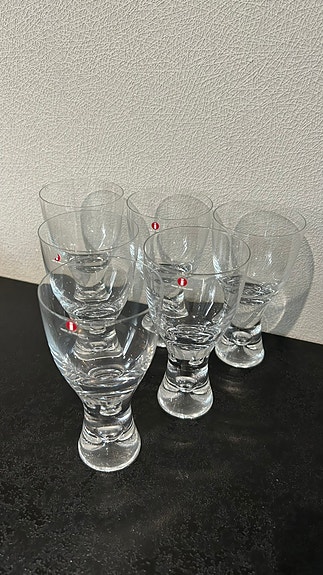 Iittalan Tapio punaviinilasit