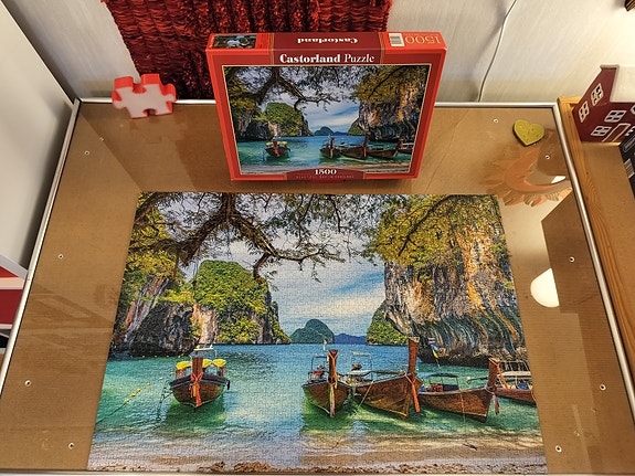 Castorland Thaimaa ranta 1500 palapeli