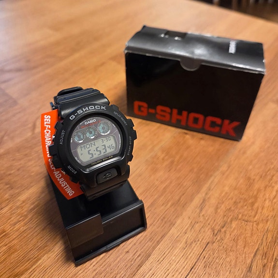 Casio G-Shock GW-6900-1ER + GW-5000U hihna (täydellinen setti)