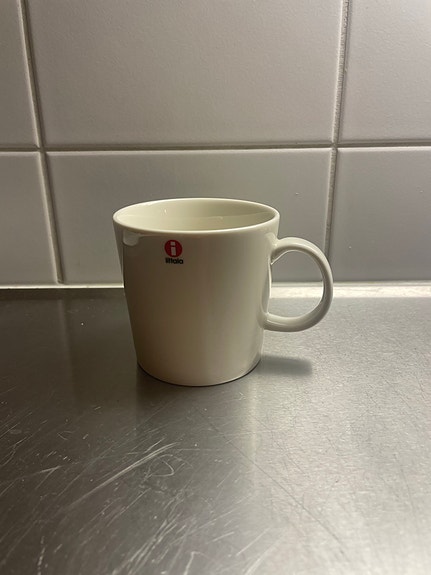 Iittala Teema muki valkoinen
