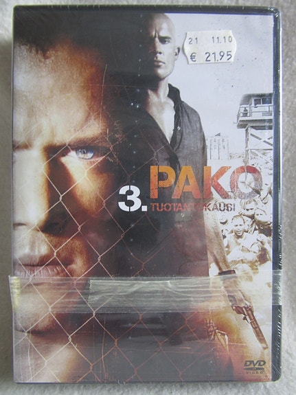 Pako kausi 3 dvd uusi