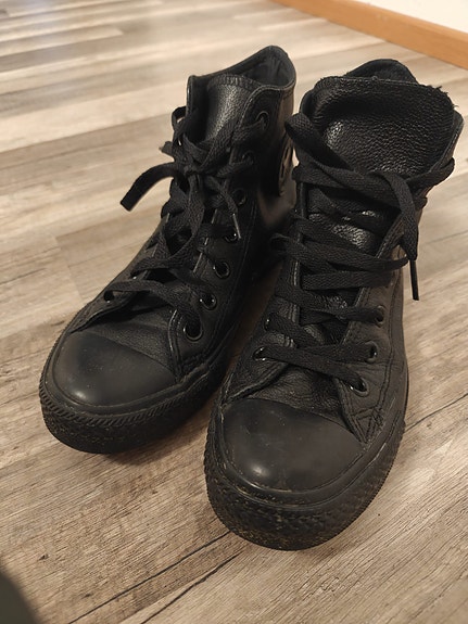 Converse nahkatennarit koko 38