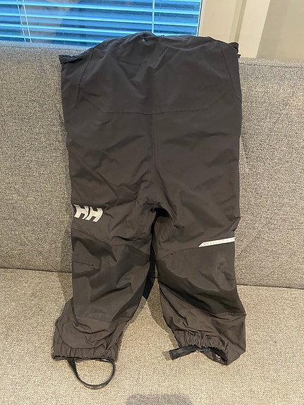 Helly Hansen lasten housut 92 musta polyamidi unisex