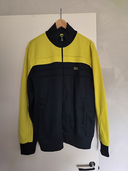 Hugo Boss miesten takki XL kirjava polyesteri