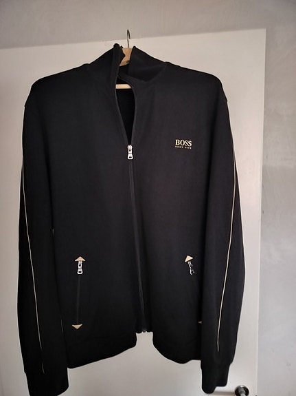 Hugo Boss miesten takki musta polyamidi XXL