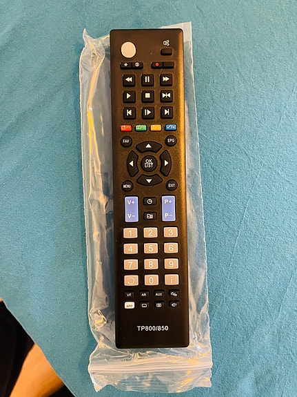 Topfield digiboxi kaukosäädin